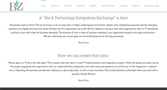 Desktop Screenshot of biztechnix.com