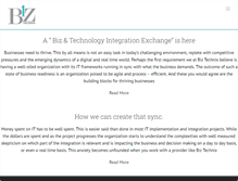 Tablet Screenshot of biztechnix.com